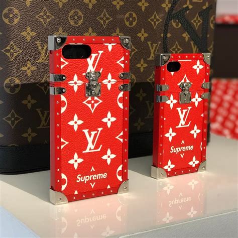 louis vuitton supreme phone case|real louis vuitton phone case.